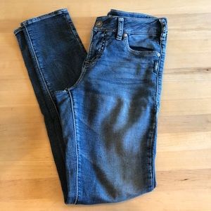 Silver Joga Jeans
